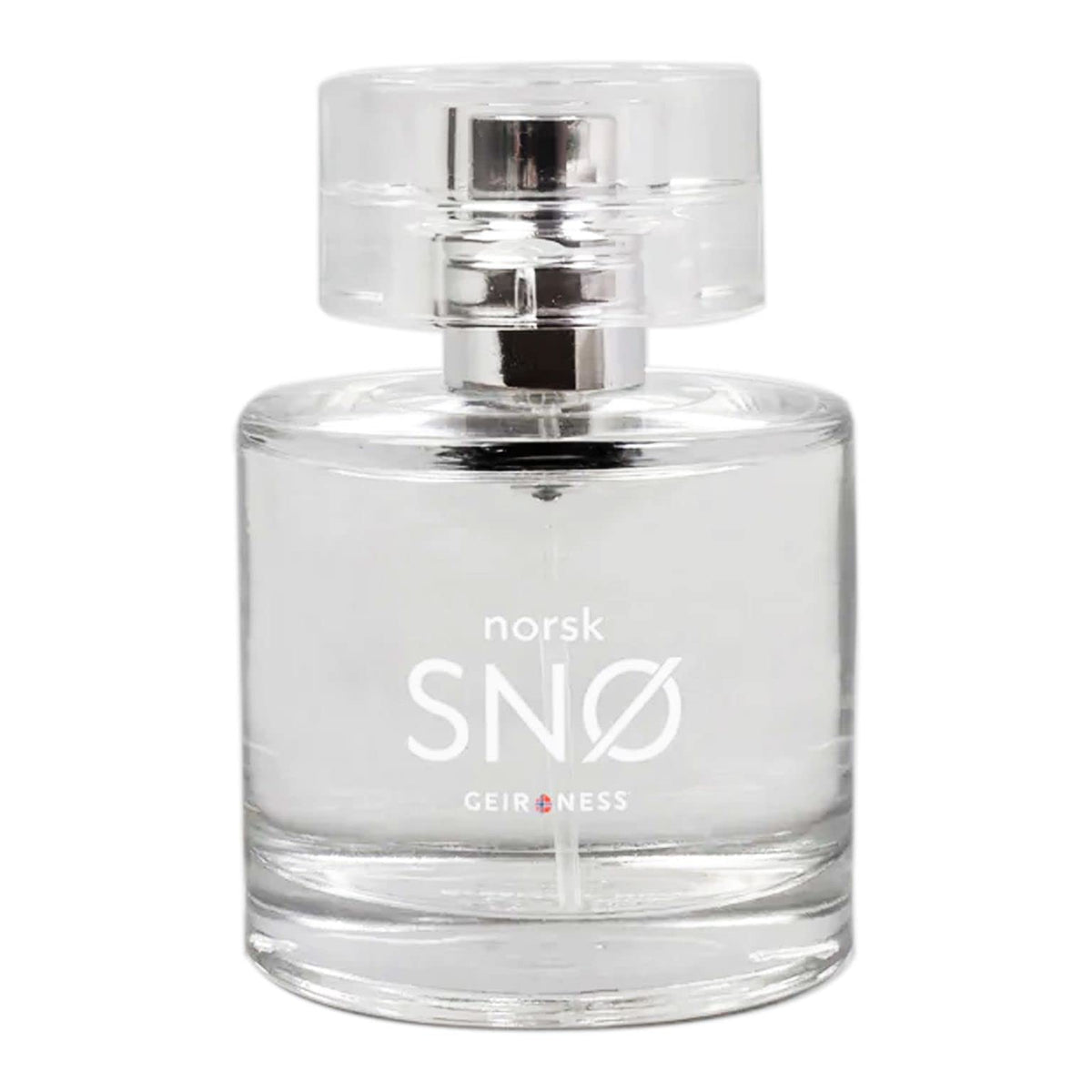 Geir Ness Norsk Sno bottle front showing a unisex fragrance for daily freshness.