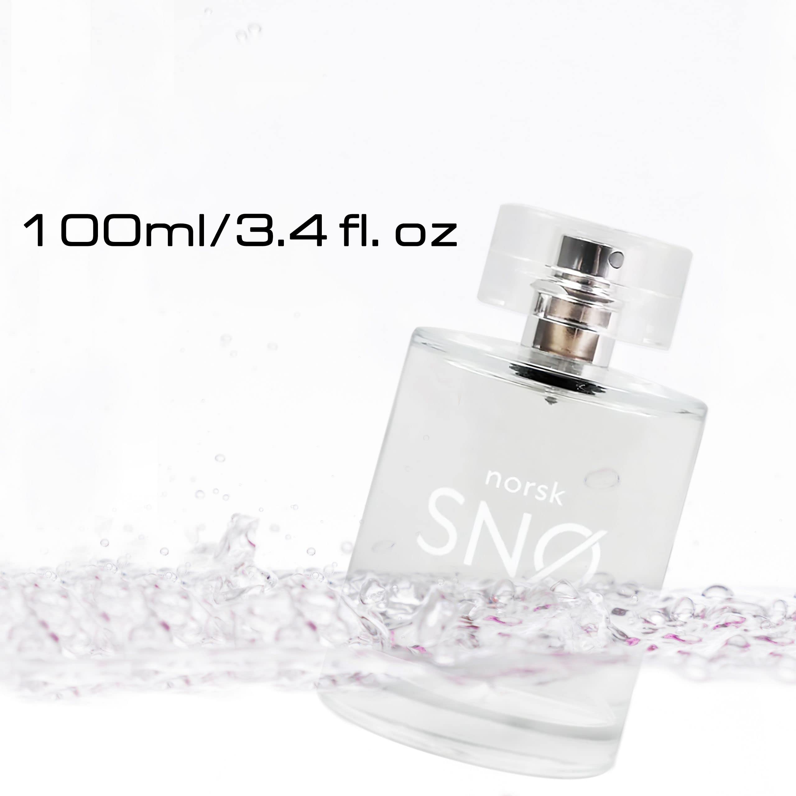 Geir Ness Norsk Snø minimalist bottle on surface for modern fragrance lovers