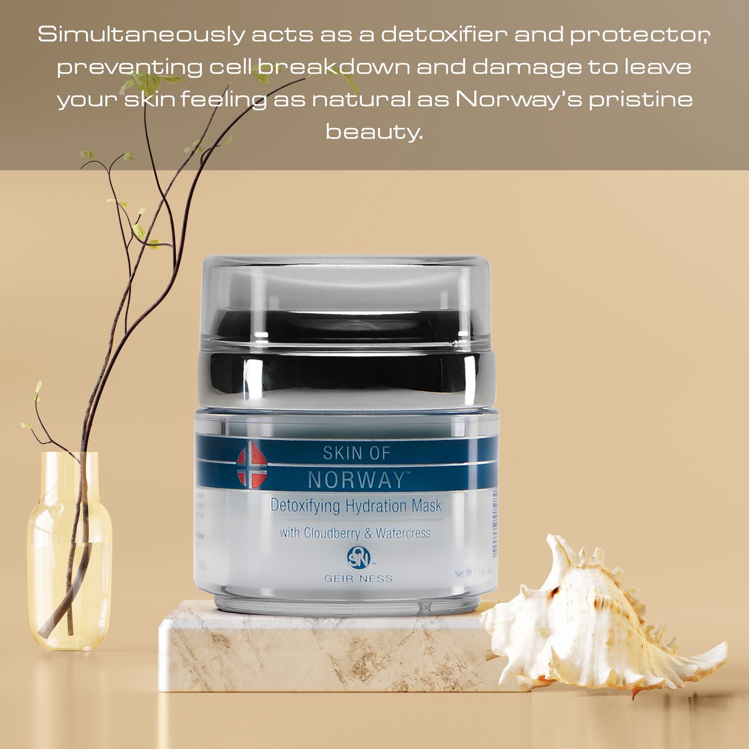 Geir Ness cloudberry and watercress texture highlighting richness.