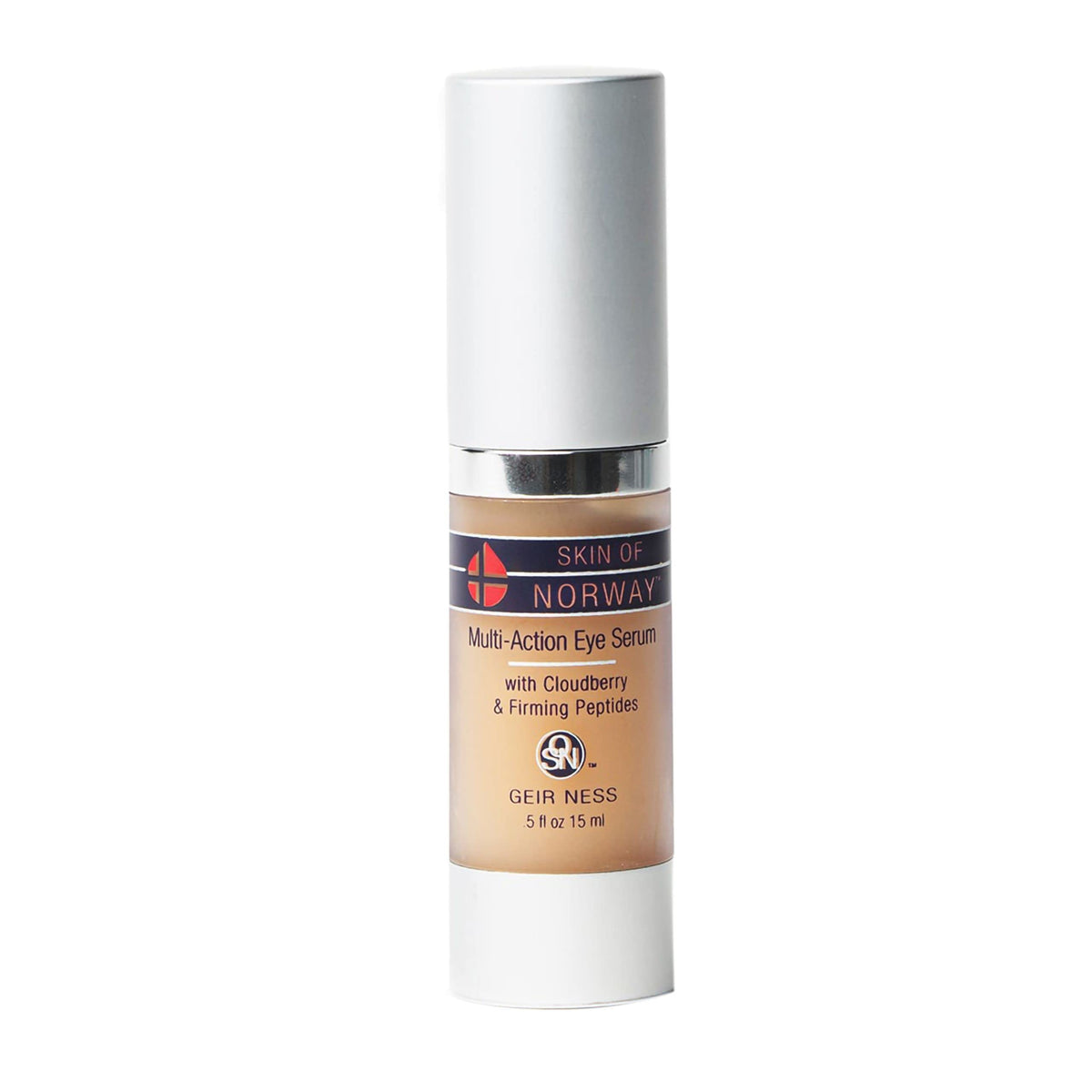 Geir Ness Skin of Norway eye serum with cloudberry drops for hydration and brightness around the eyes.