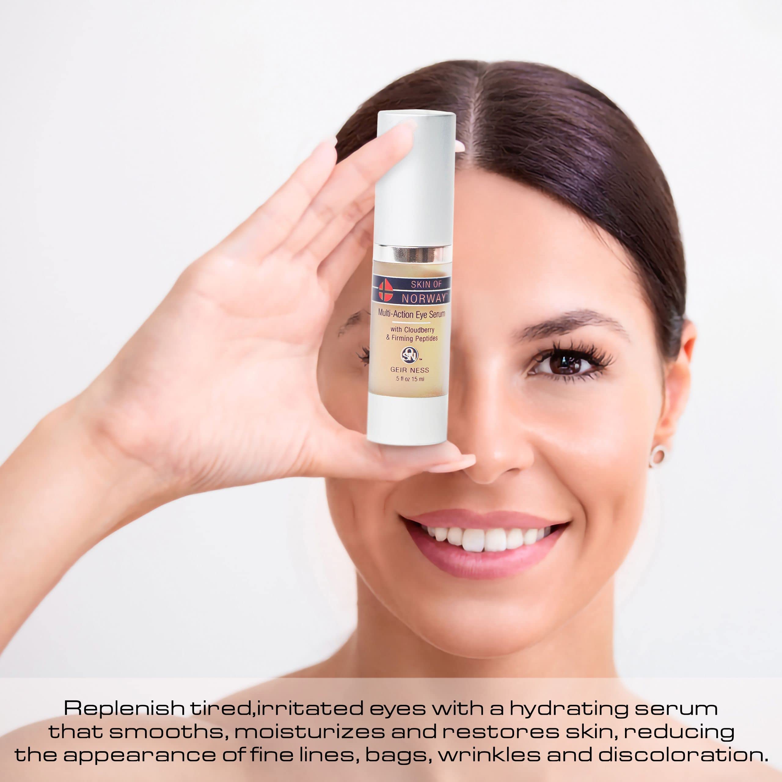 Geir Ness eye serum targets the under-eye area for a more awake look.