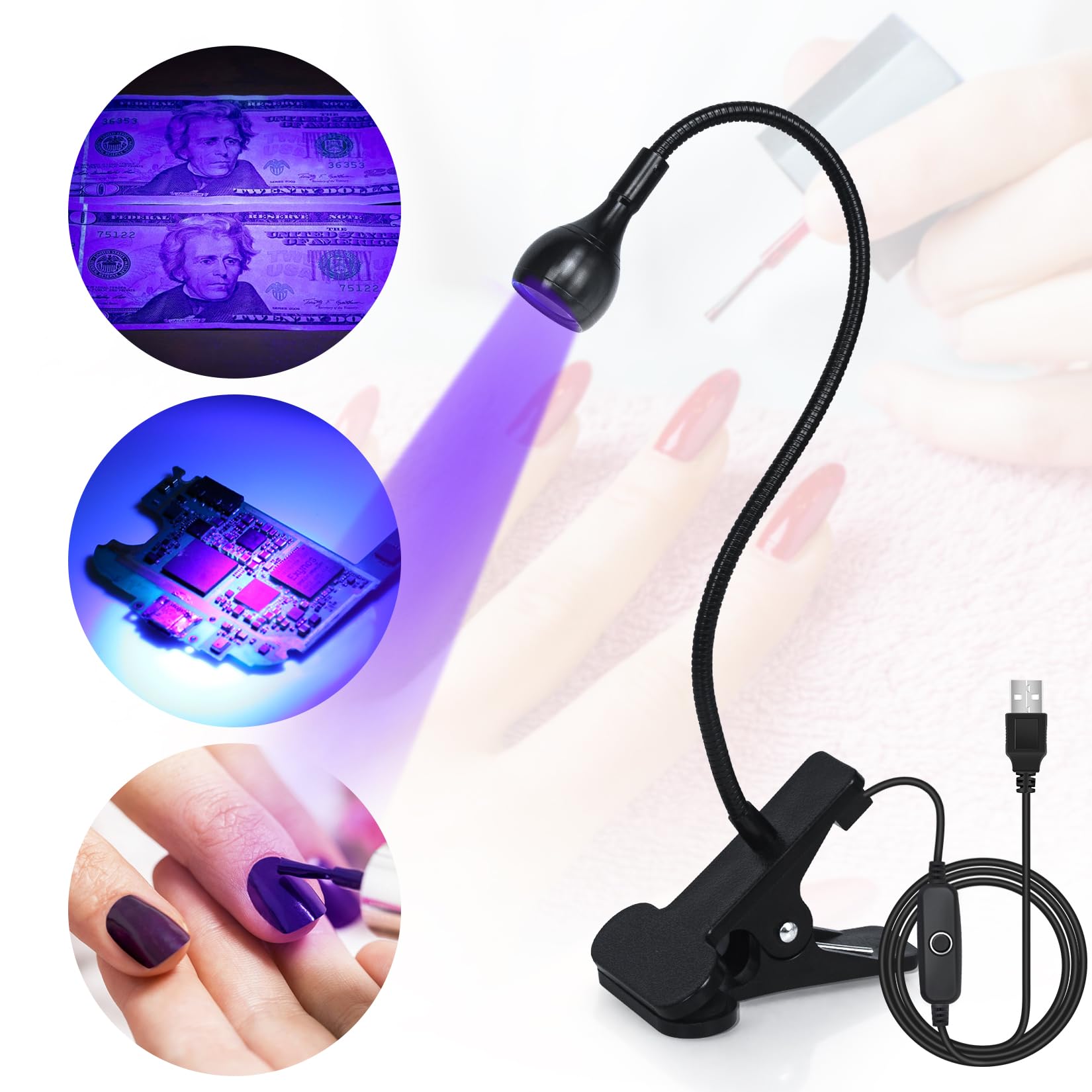 Geisofu UV lamp bundled with dependable 180-day after-sales support.
