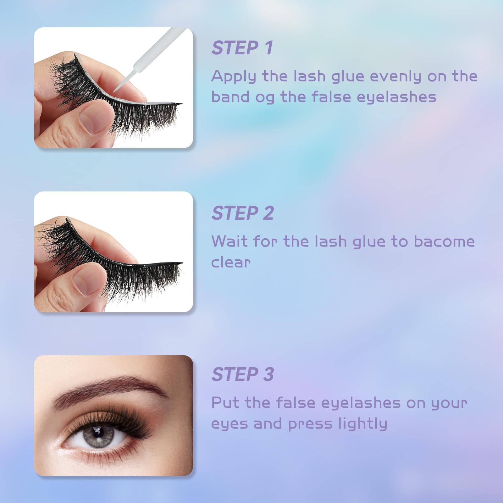 Gekinye versatile lash solution for daily and special occasions.