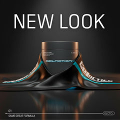 Gelactica Max Control slick-back style demonstrating strong hold without flaking.