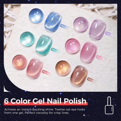 GELLAKTIK 5-in-1 formula magnets enable quick cat-eye designs