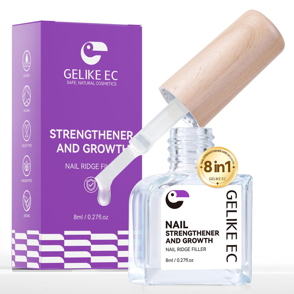 Gelike ec 8-in-1 nail strengthener bottle ready for stronger nails