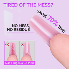 Gelike EC easy-release technology aids clean removal.