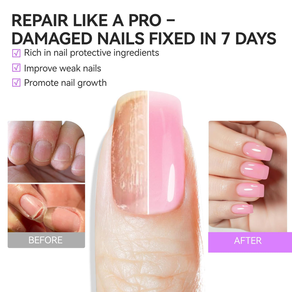 gelike ec Keratin and Jojoba Formula nourishes and strengthens nails