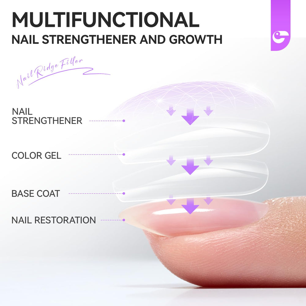 Gelike ec keratin and jojoba nourish nails for strength