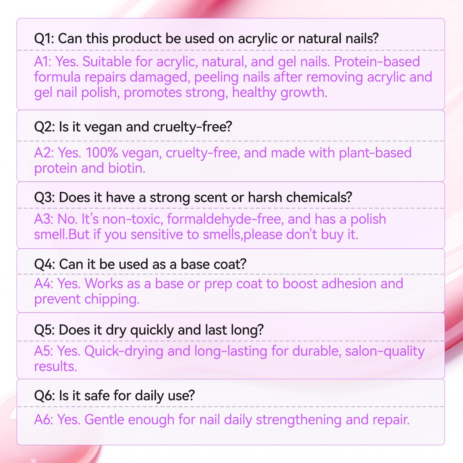 Gelike EC drying time icon indicates fast-dry nails.