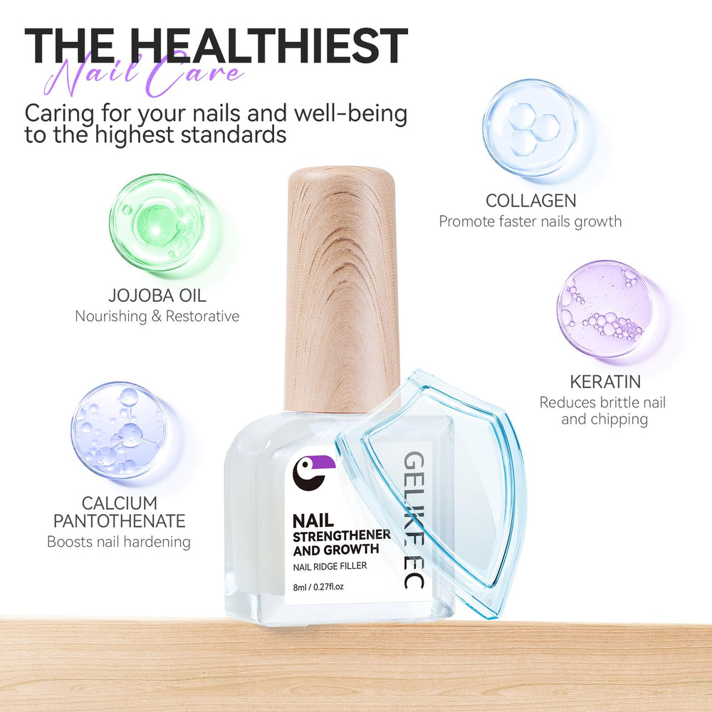 Gelike ec nourishing proteins and vitamins application on nails
