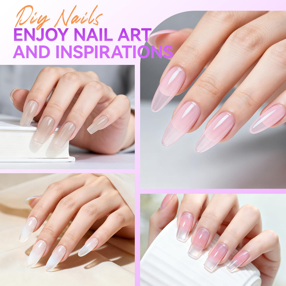 gelike ec nude jelly gel kit ready for daily client appointments