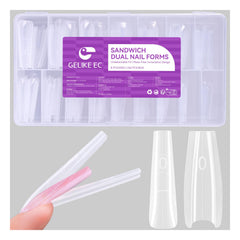 Gelike EC sandwich dual form bottom piece for precise gel placement.