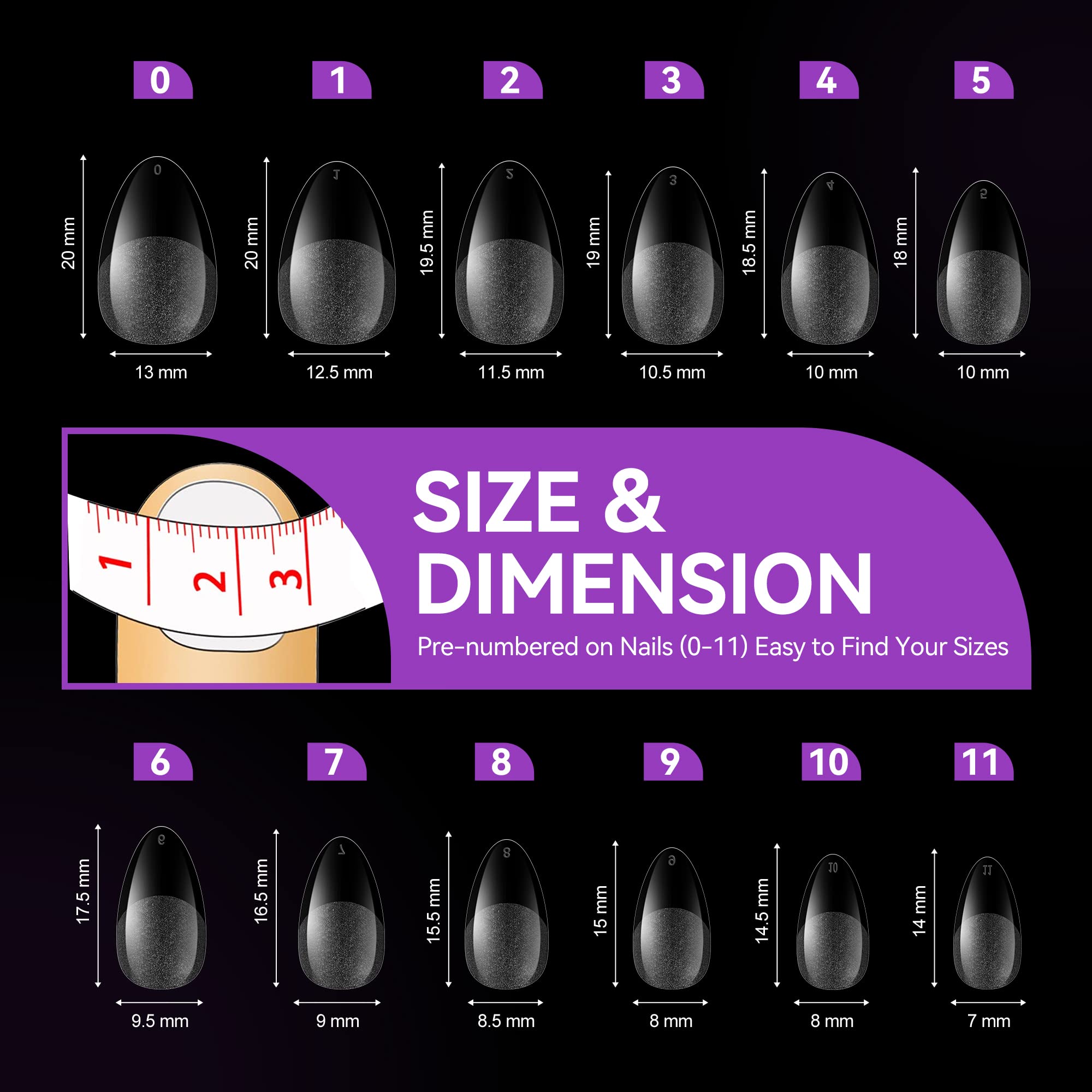 Gelike EC soft gel full-cover tips enabling quick nail art at home