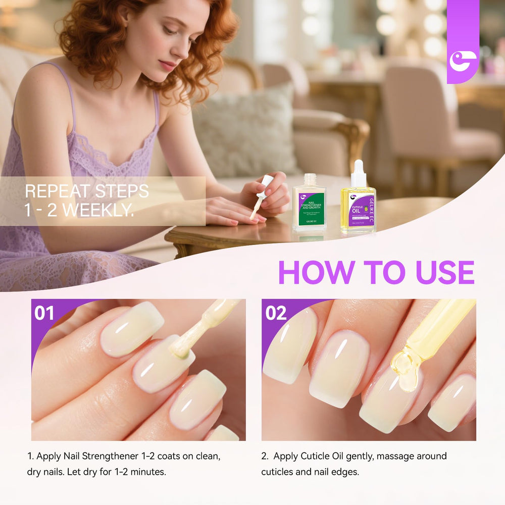 Gelike EC travel mini packaging ready for on-the-go routines.