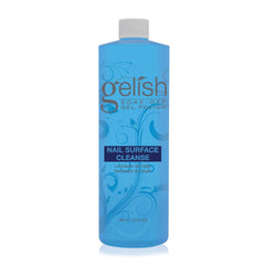 Gelish 16 oz surface gel cleanser two-pack bottle with close-up cap.