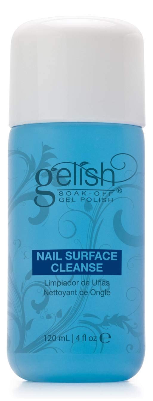 Gelish remover bottle 120ml in use demonstrating comfortable application