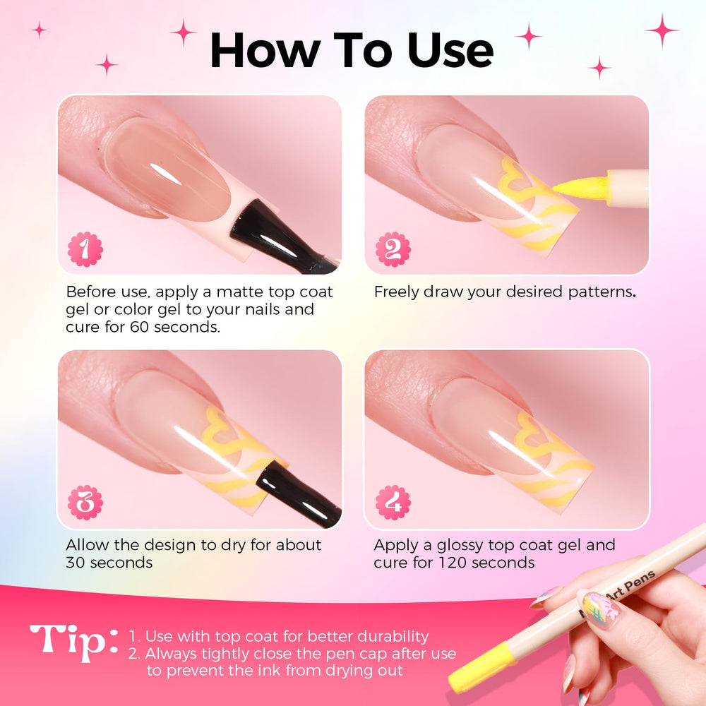 GELLAKTIK gift ready nail art kit for friends and family