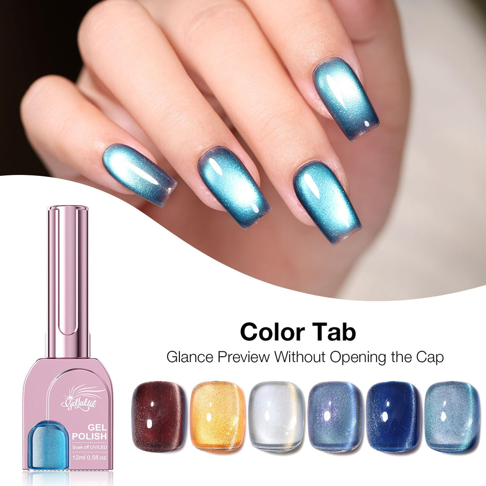 GELLAKTIK long-lasting gloss preserves shine for weeks