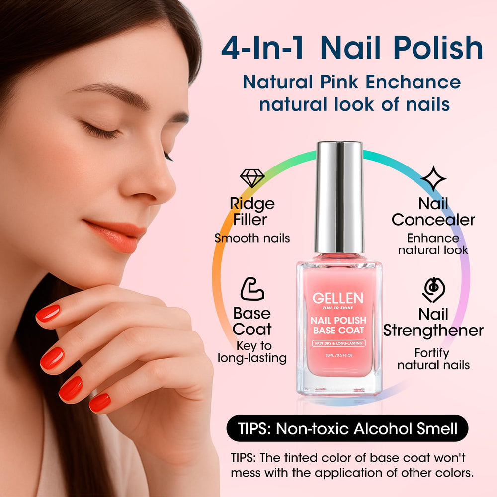 GELLEN 4-in-1 calcium base application demonstrates foundation and strength.
