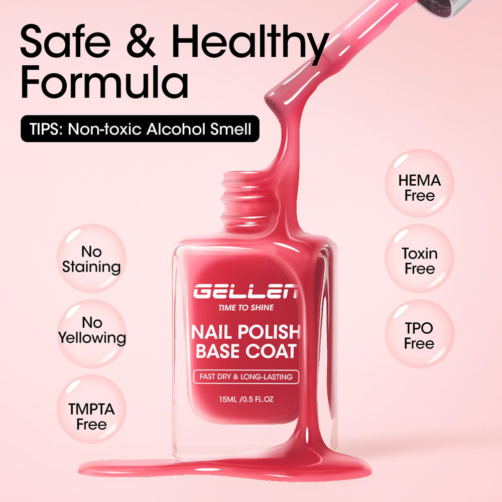 GELLEN 7+ days wear for a durable manicure.