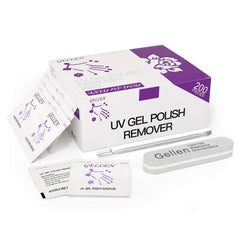 GELLEN acetone remover wipes pack for quick at-home polish removal