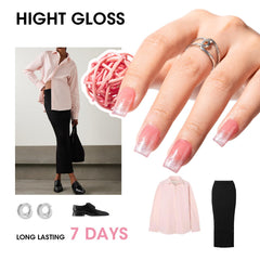 GELLEN at-home manicure setup illustrating fast-drying application.