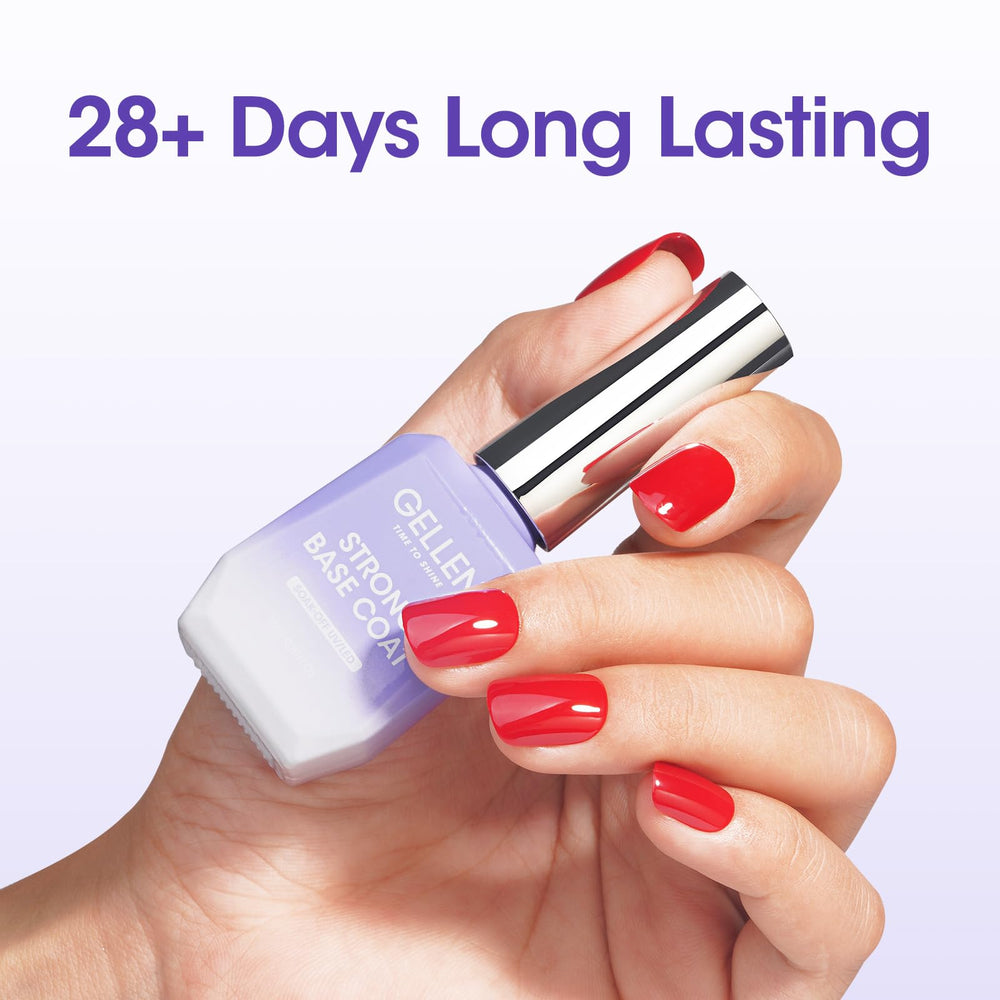 GELLEN 18ml base coat packaging keeps kit organized.