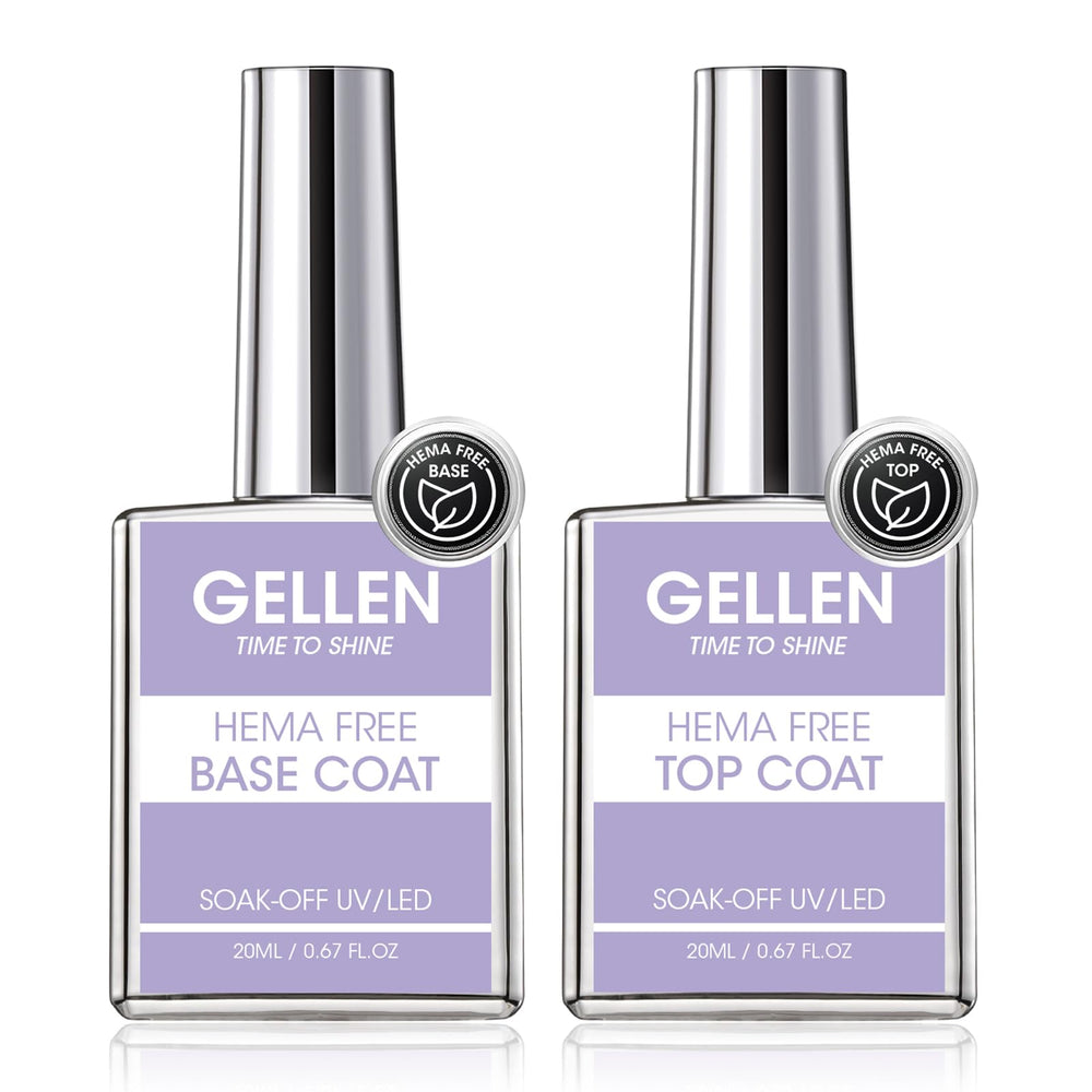GELLEN base coat bottle ready to protect nails and boost adhesion.