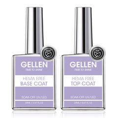 GELLEN base coat bottle ready to protect nails and boost adhesion.