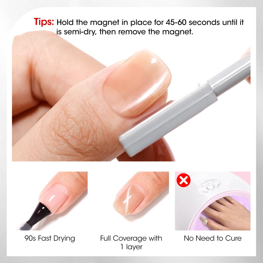 GELLEN Base and top coat pairing preserves color and longevity.