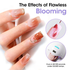 GELLEN Blooming Gel packaging box highlighting gift-ready presentation.