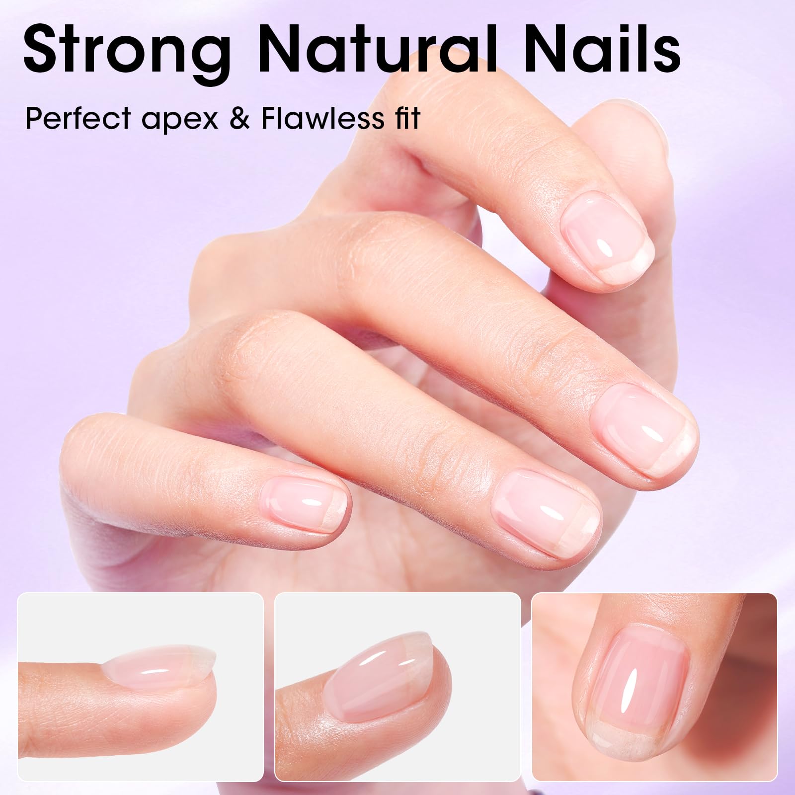 GELLEN builder gel chip resistance protects nails during activities.