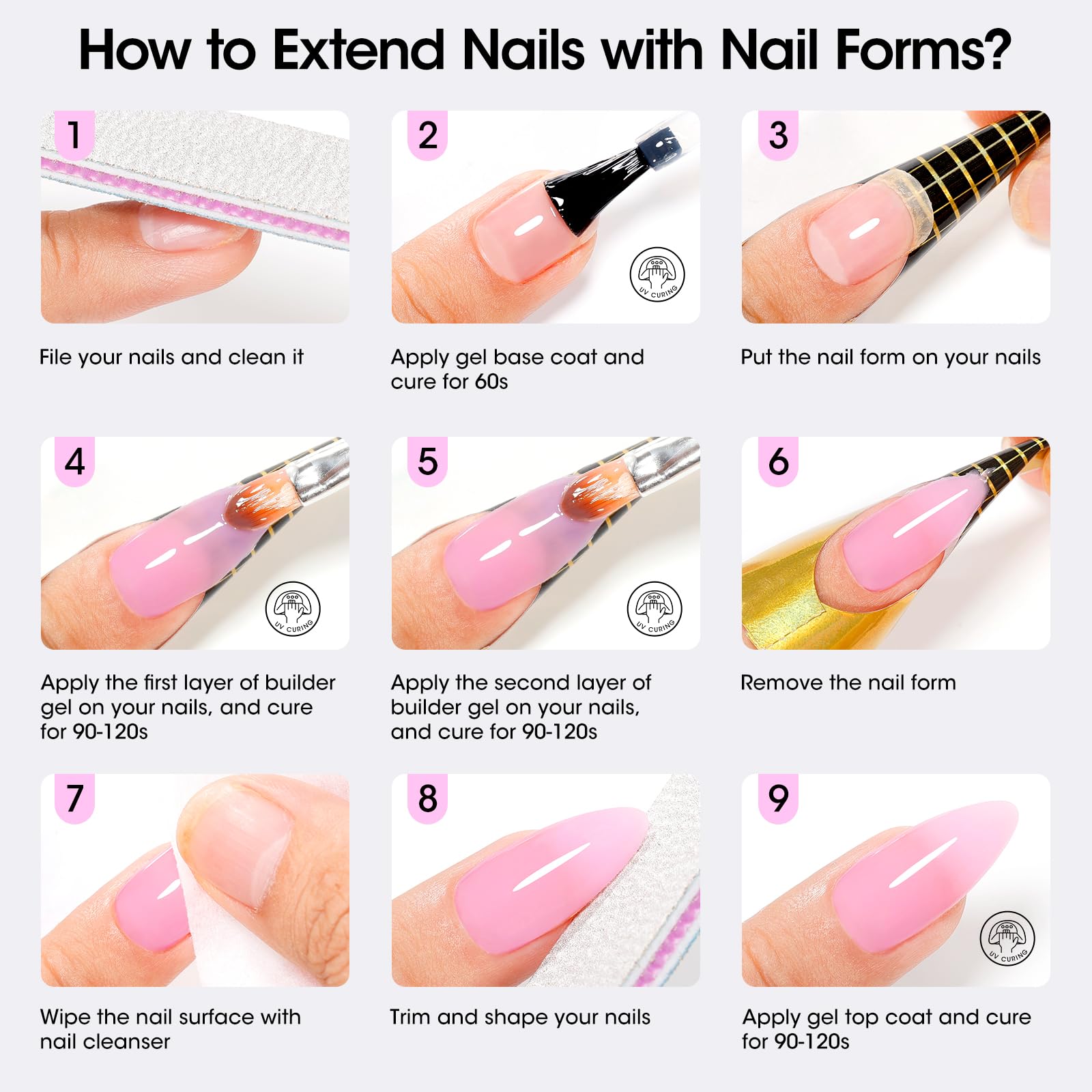 GELLEN Builder Gel DIY at-home or salon-ready kit