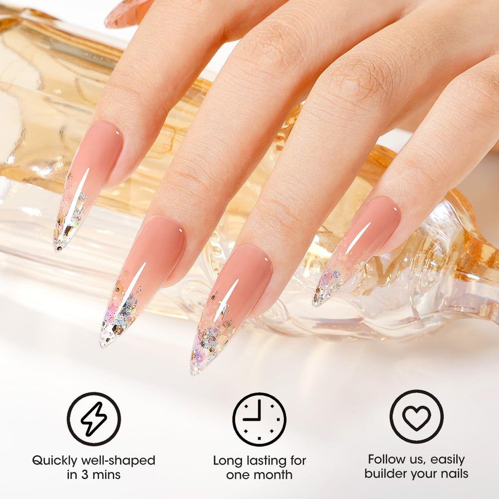 GELLEN Builder Gel durable finish after curing