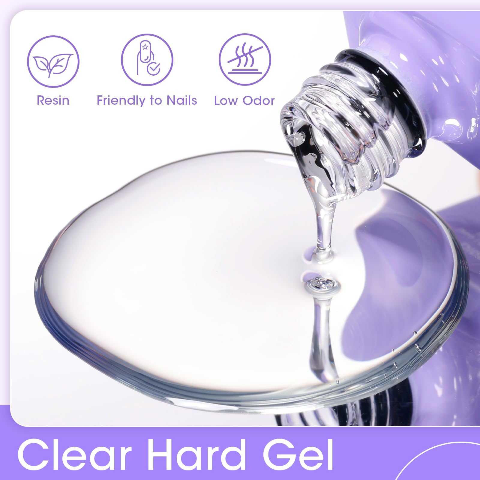 GELLEN builder gel provides a strong, long-wear finish.
