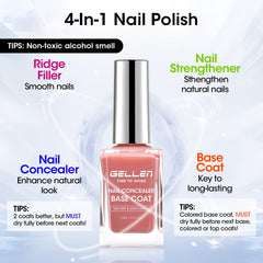 GELLEN calcium-based formula strengthens nails while smoothing ridges.