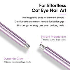 GELLEN magnet's narrow tip for precise patterns and intricate nail art details.