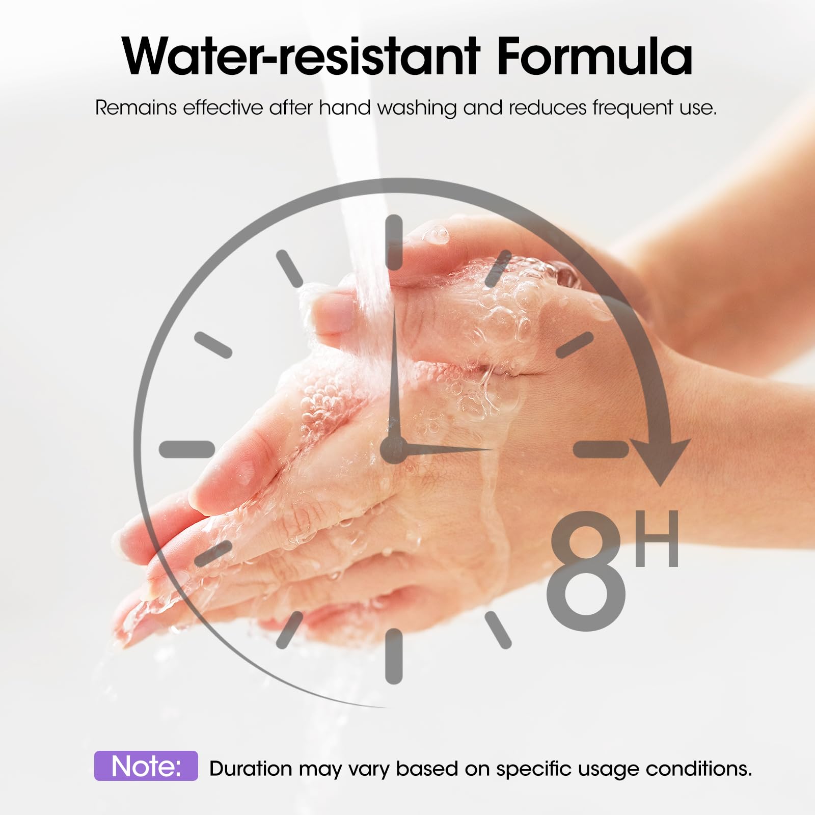 GELLEN clear finish dries quickly and remains residue-free
