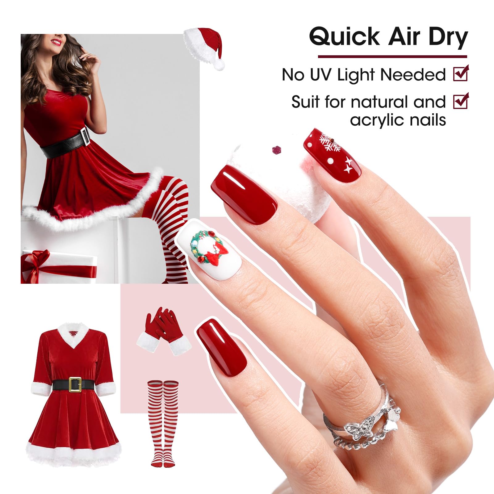 GELLEN fall winter shades on nails for chic seasonal looks