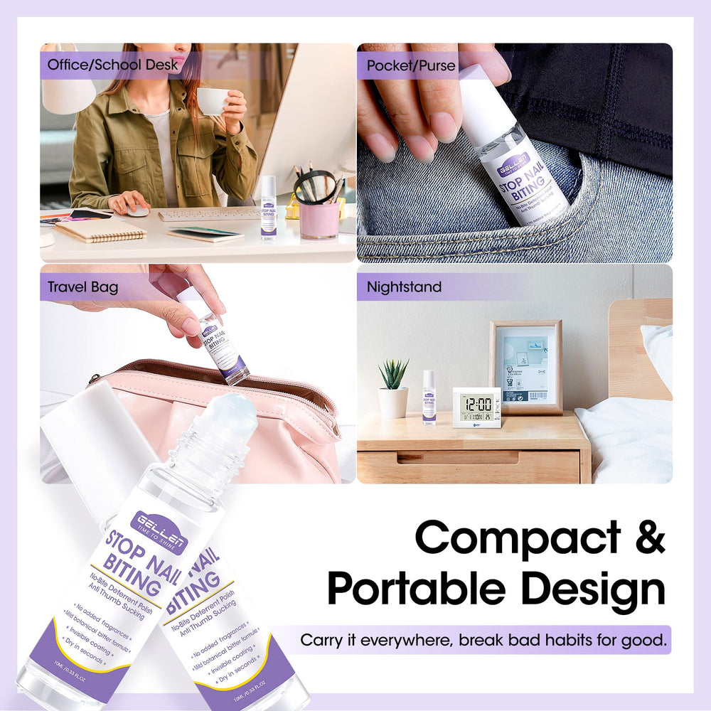 GELLEN family-friendly nail care deterrent for everyday use