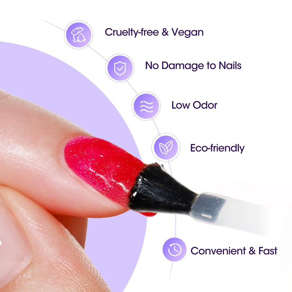 Compact 15ml Gellen remover tube ideal for travel and touch-ups.