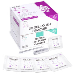 Gellen gel polish remover pad kit collection streamlines home nail removal