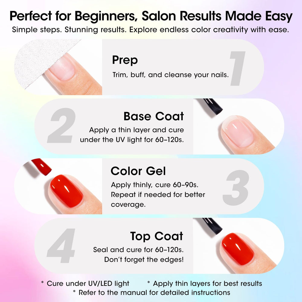 GELLEN gift-ready gel polish kit suitable for gifting