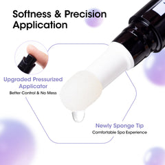 GELLEN Keratin Repair Pen in action for targeted nail surface repair.
