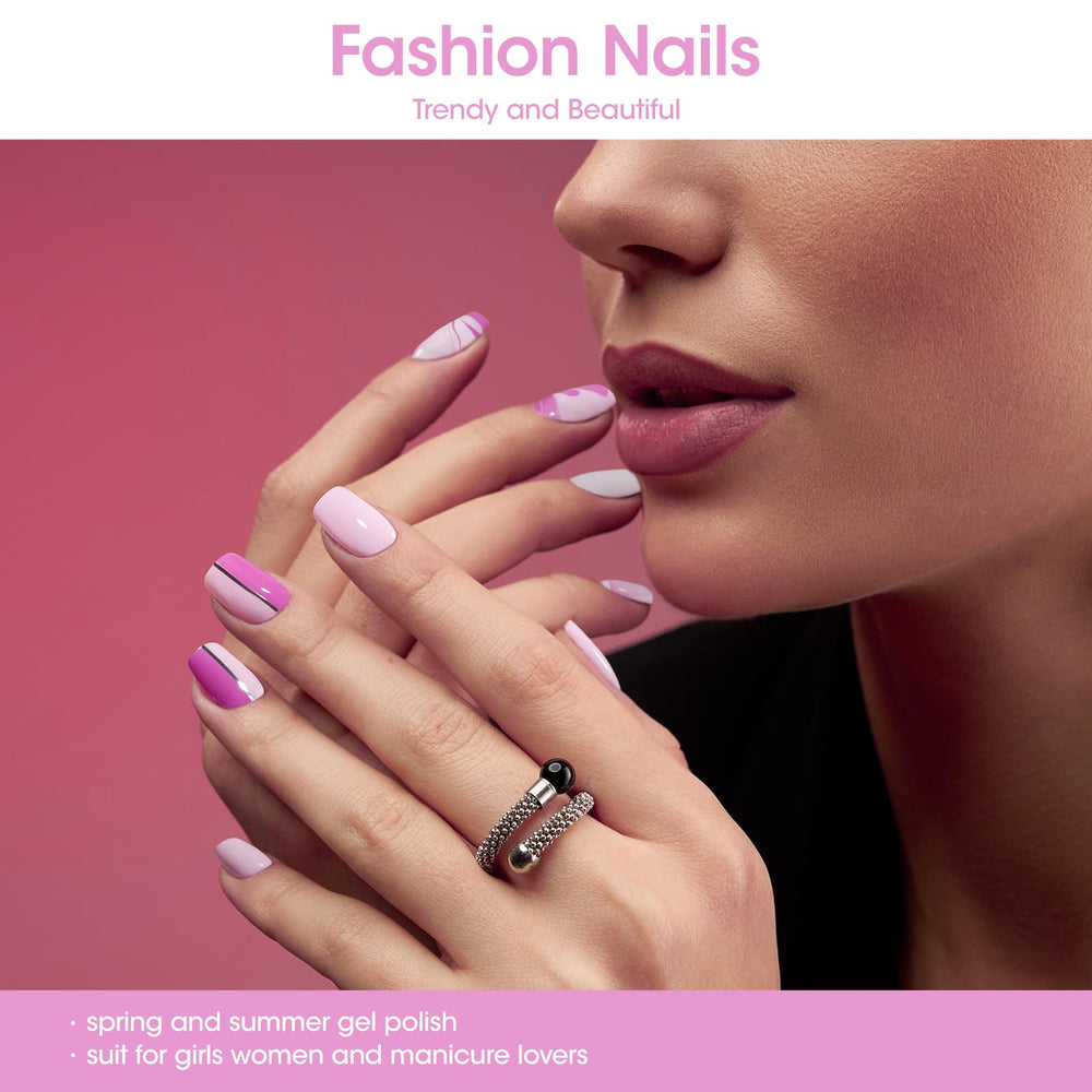 GELLEN light mauve gel polish bottle ideal for pastel manicure.