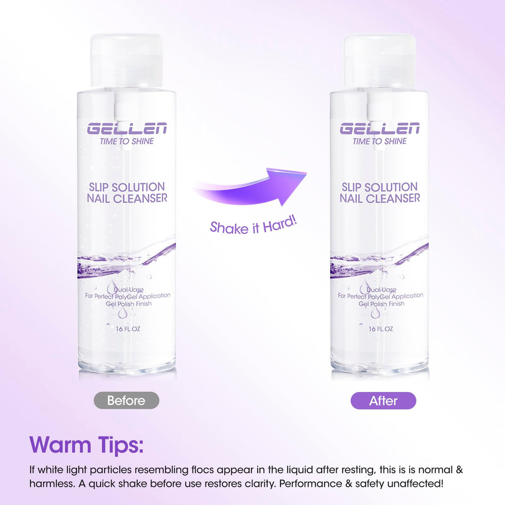 GELLEN 473ml bottle provides a long-lasting salon-ready supply.