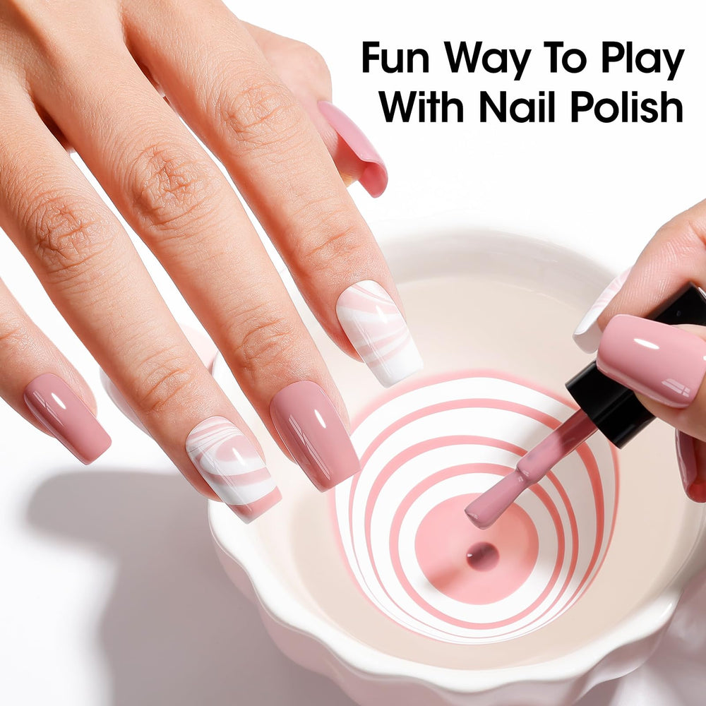 GELLEN long-wear chip-resistant formula keeps glossy color longer.