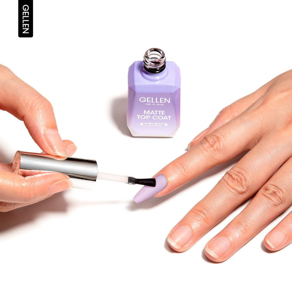 GELLEN Matte Top Coat gift-ready box for a thoughtful nail art gift