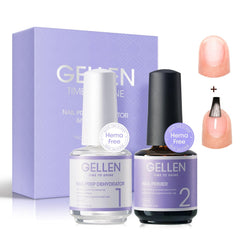 Gellen Nail Dehydrator bottle pour for quick, clean prep and better adhesion.